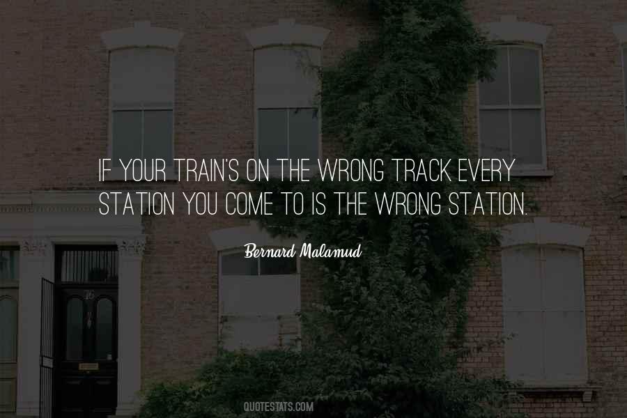 Train Track Quotes #87746