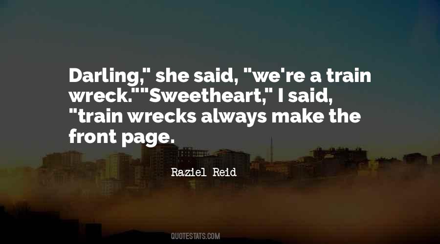 Train Wreck Quotes #325405