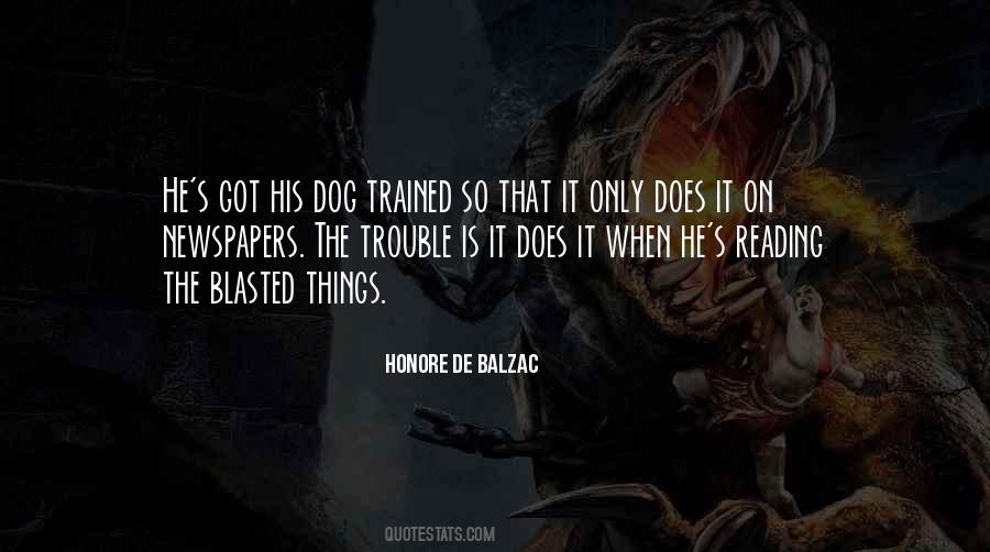 Trained Dog Quotes #723548