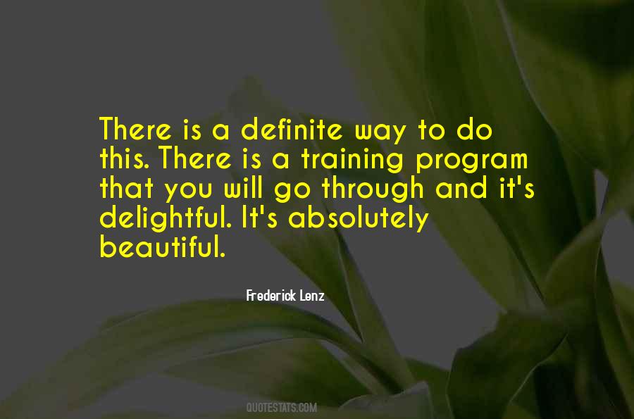 Training Program Quotes #1432961