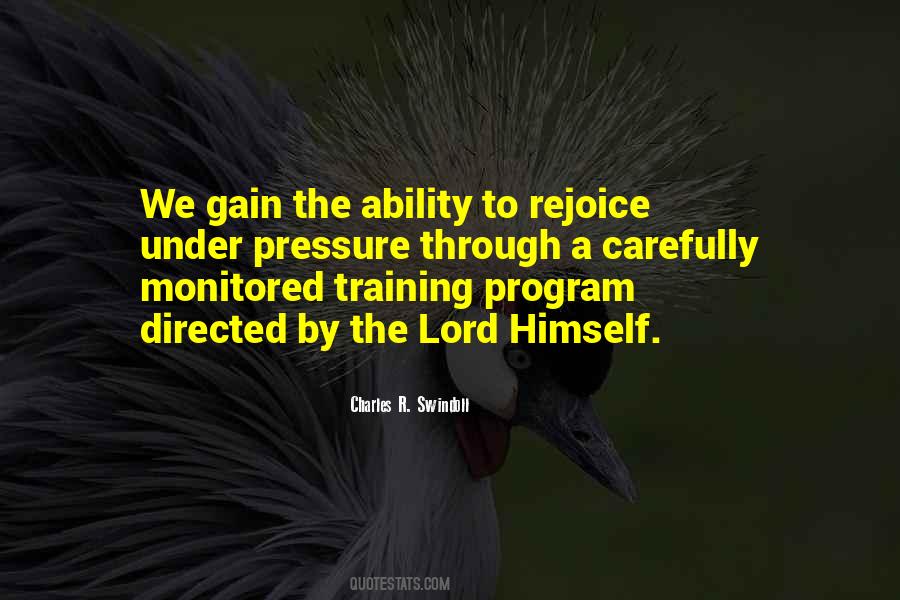 Training Program Quotes #338569
