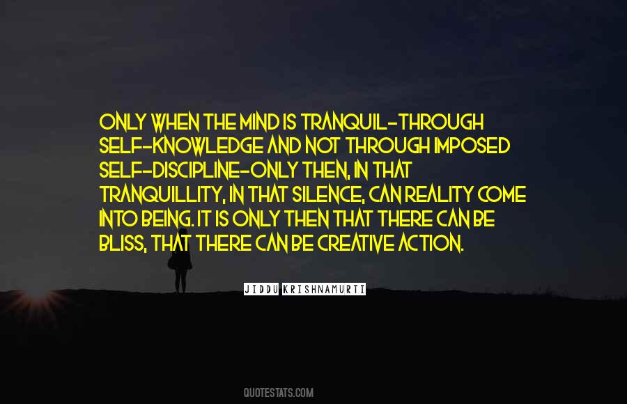 Tranquil Mind Quotes #200092