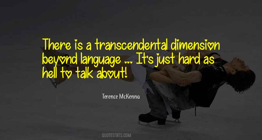 Transcendental Quotes #602790