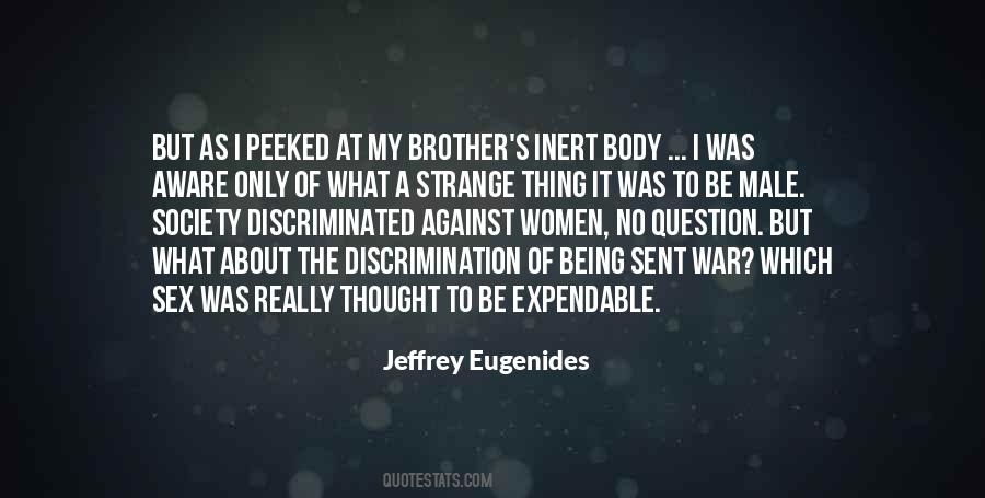 Quotes About Being Strange #296686
