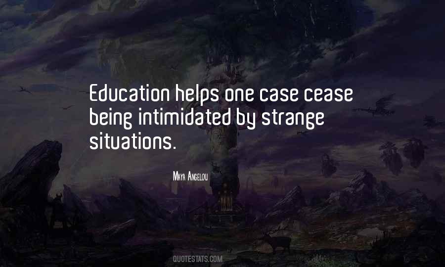 Quotes About Being Strange #35036