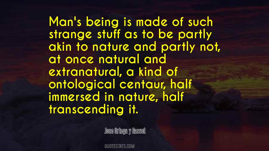 Quotes About Being Strange #356255