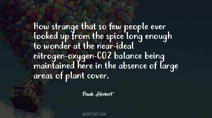 Quotes About Being Strange #477768