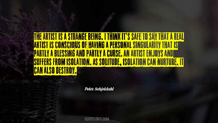 Quotes About Being Strange #612711
