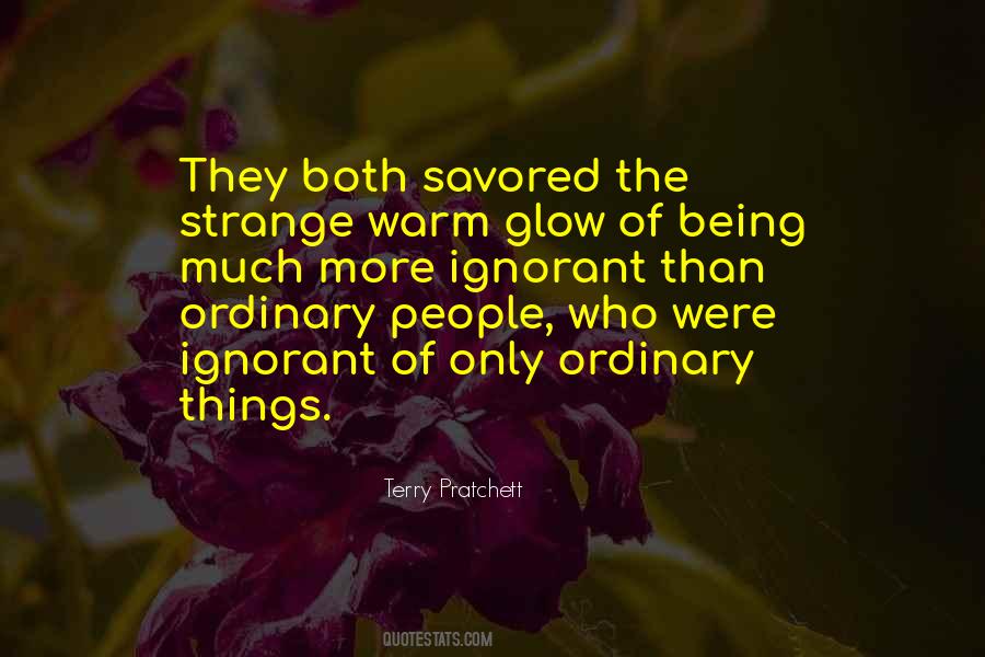 Quotes About Being Strange #795003