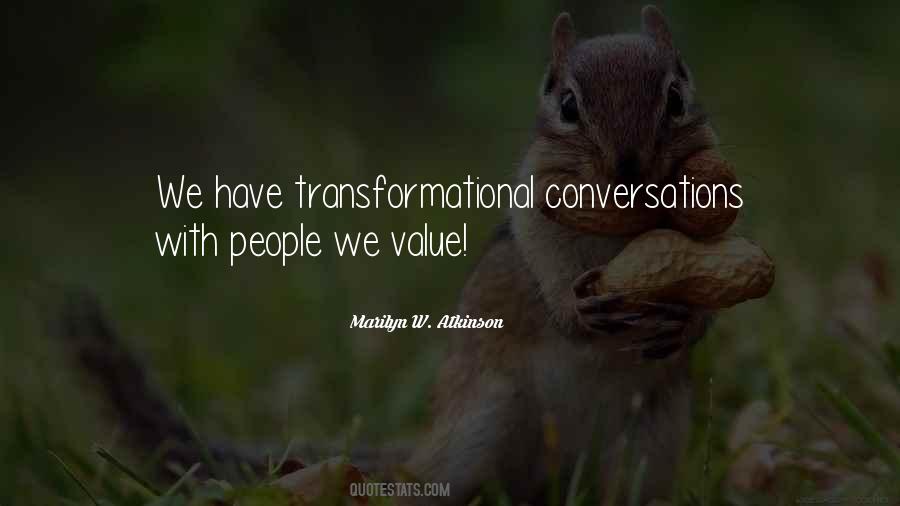 Transformational Quotes #1147566