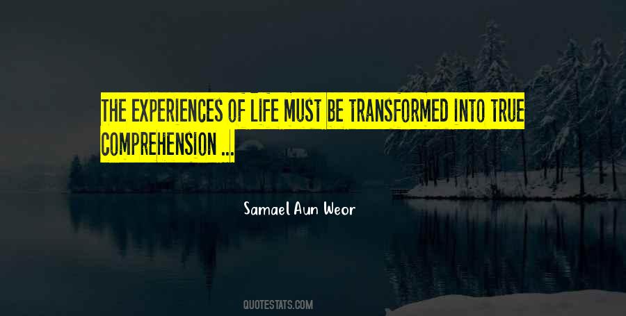 Transformed Life Quotes #659083