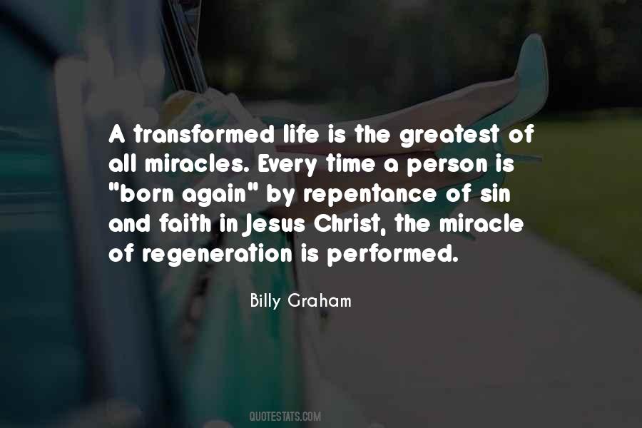 Transformed Life Quotes #815812