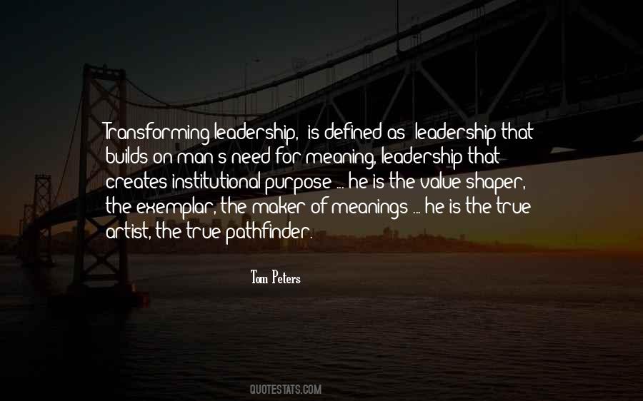 Transforming Leadership Quotes #1450880