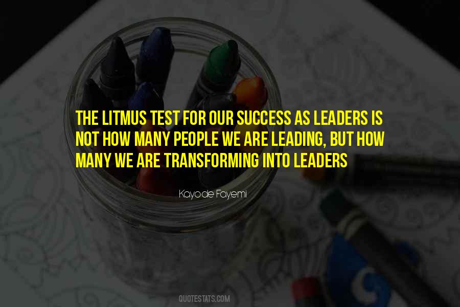 Transforming Leadership Quotes #511345