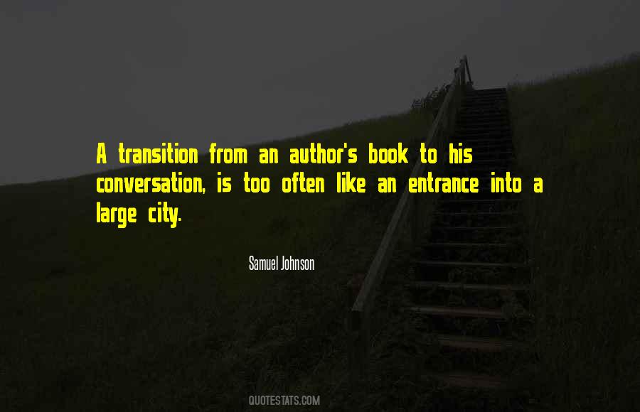 Transition Into Quotes #140107