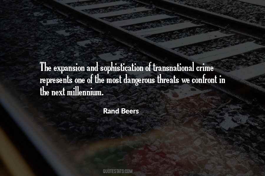 Transnational Crime Quotes #29451