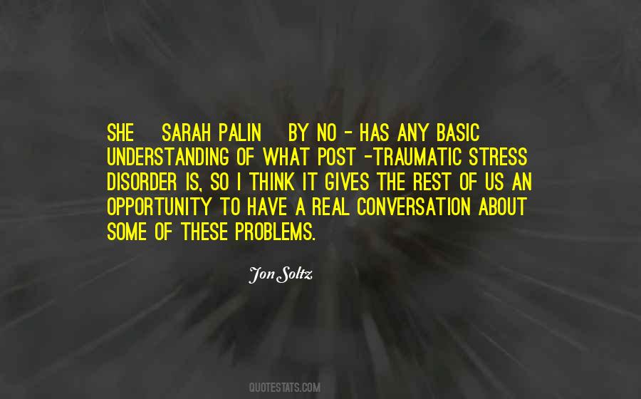 Traumatic Stress Quotes #1177684