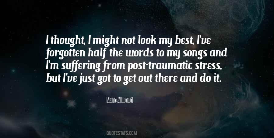Traumatic Stress Quotes #47963