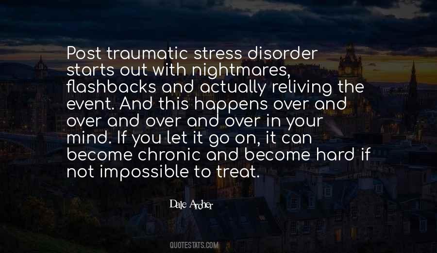 Traumatic Stress Quotes #80797