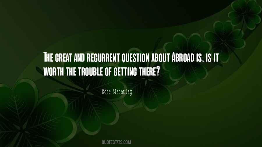 Travel Abroad Quotes #275905