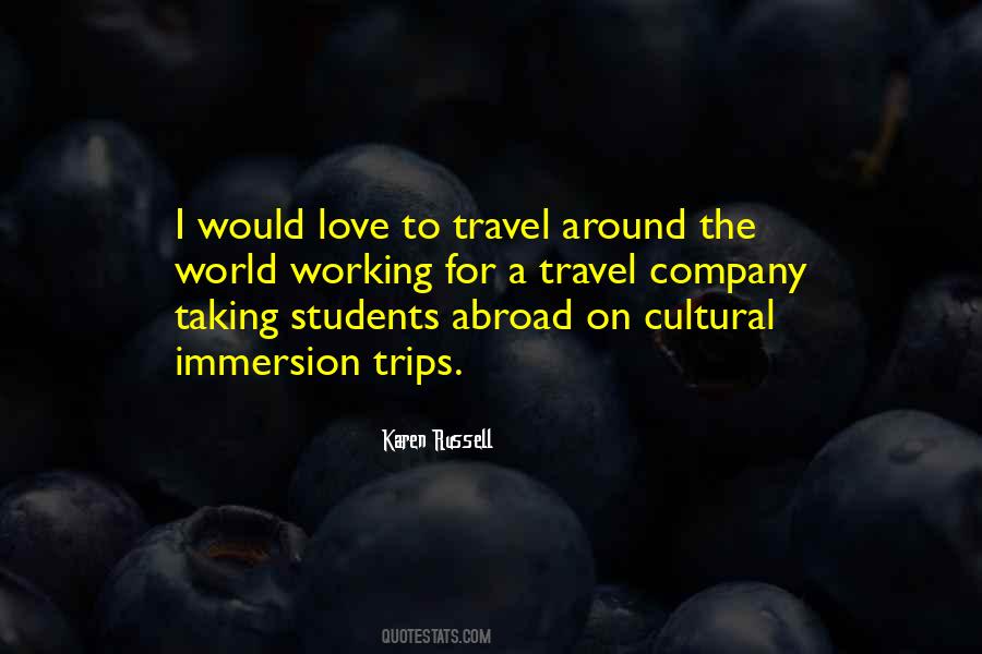 Travel Abroad Quotes #965462