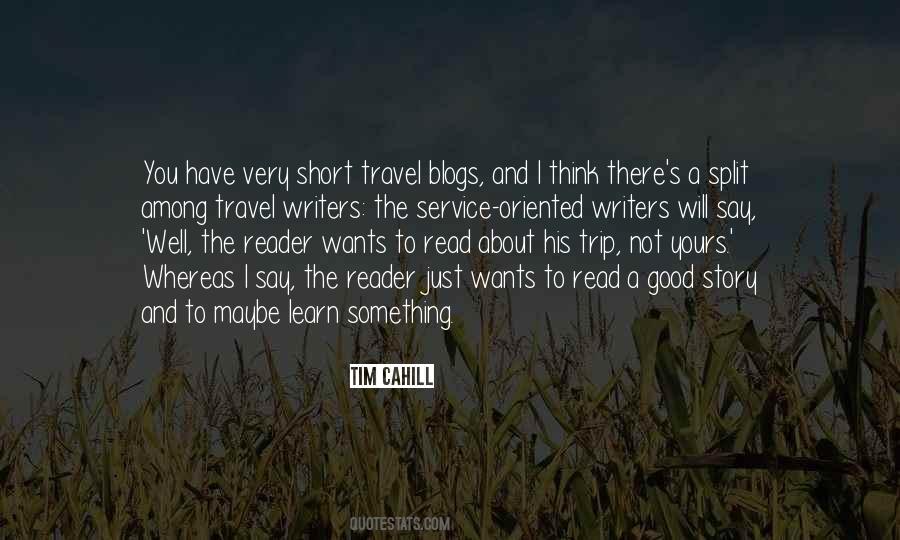 Travel Blogs Quotes #3003