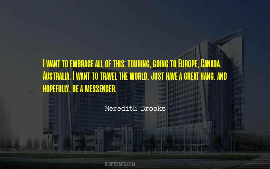 Travel Europe Quotes #1442400