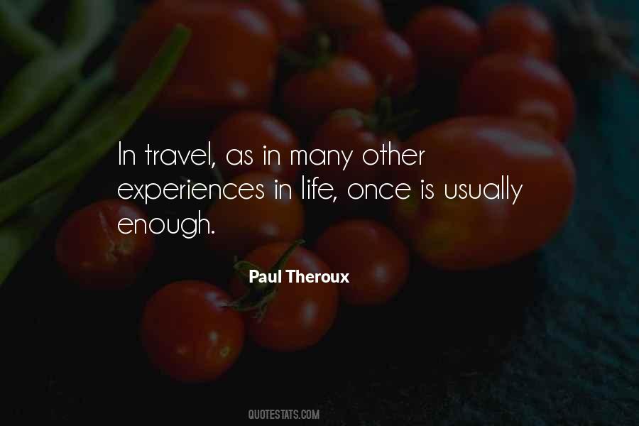 Travel Experiences Quotes #1238905