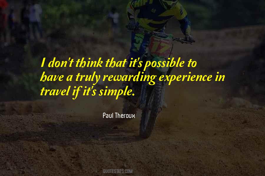 Travel Experiences Quotes #711592