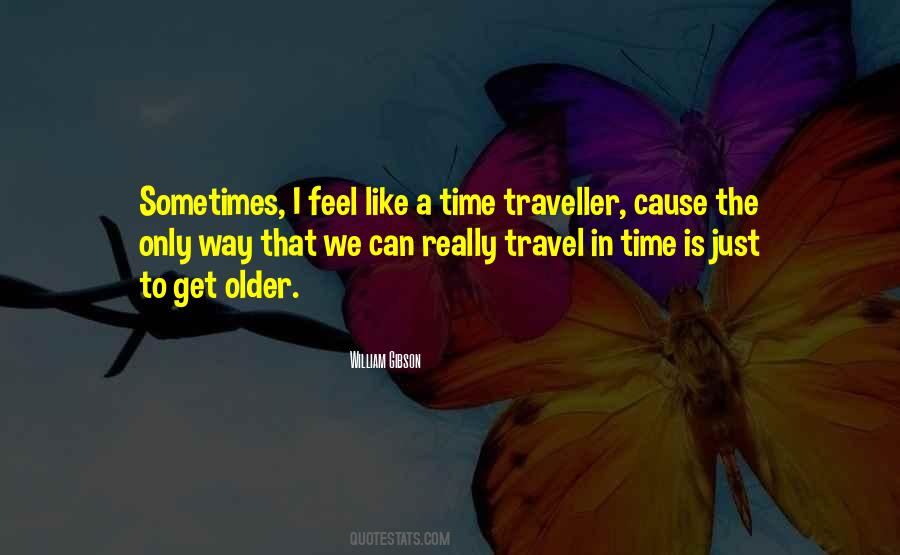 Travel In Time Quotes #51317