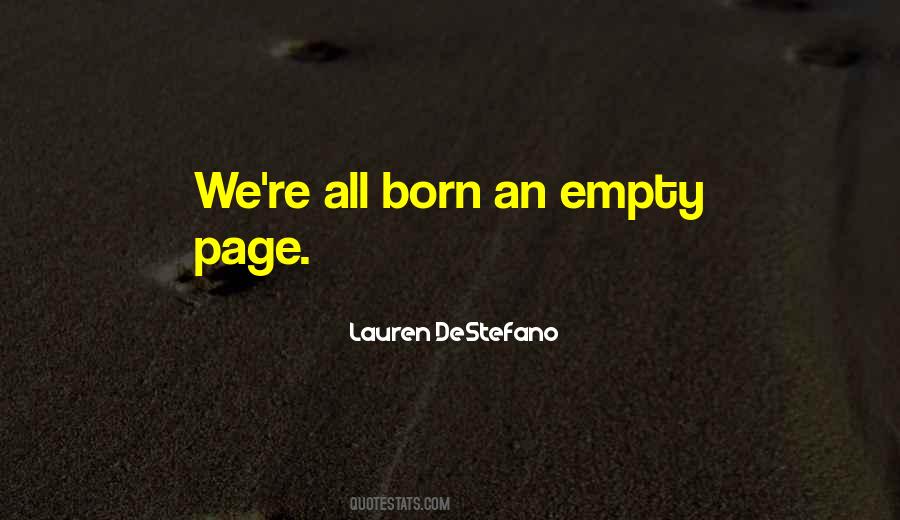 Quotes About An Empty Life #1418320