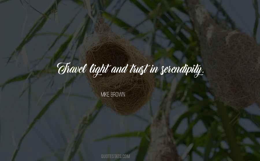 Travel Light Quotes #40268