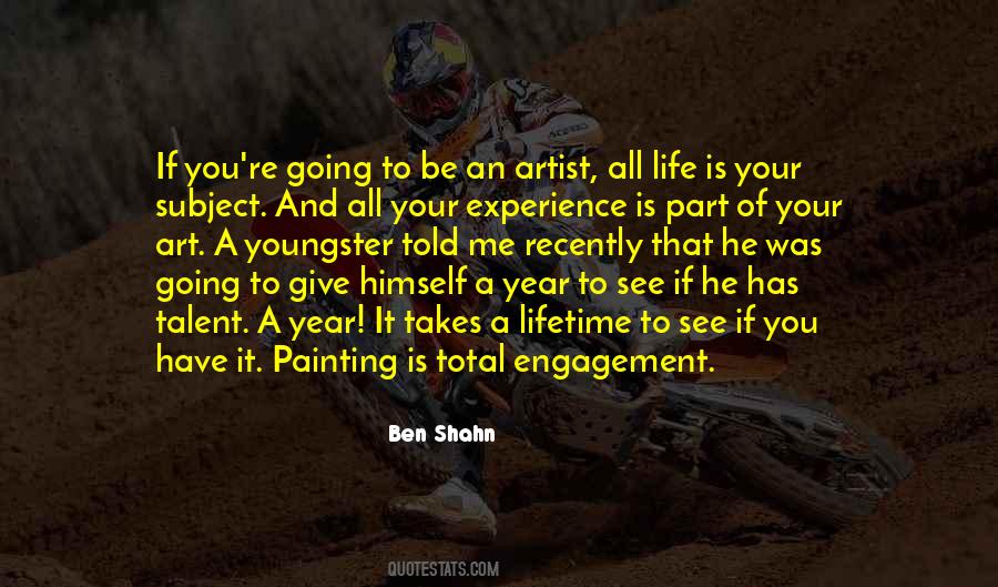 Quotes About An Experience Of A Lifetime #663828