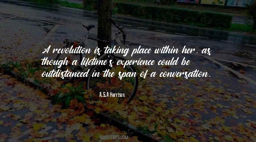 Quotes About An Experience Of A Lifetime #806969