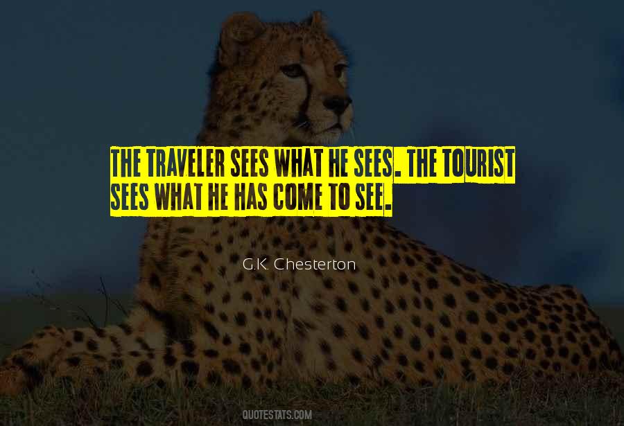 Travel Tourist Quotes #1287243