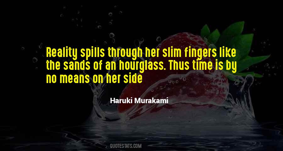 Quotes About An Hourglass #783362