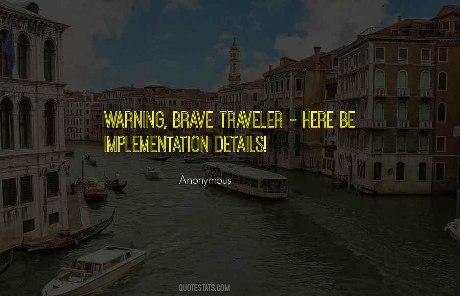 Traveler Quotes #1275020