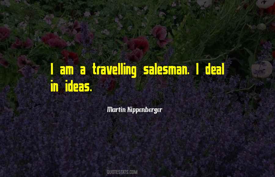 Travelling Salesman Quotes #1017917