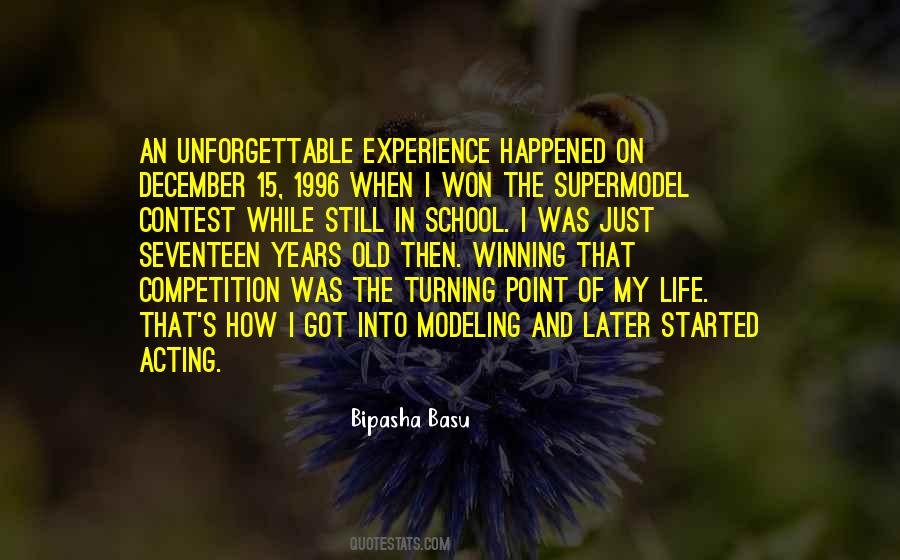 Quotes About An Unforgettable Experience #1756065