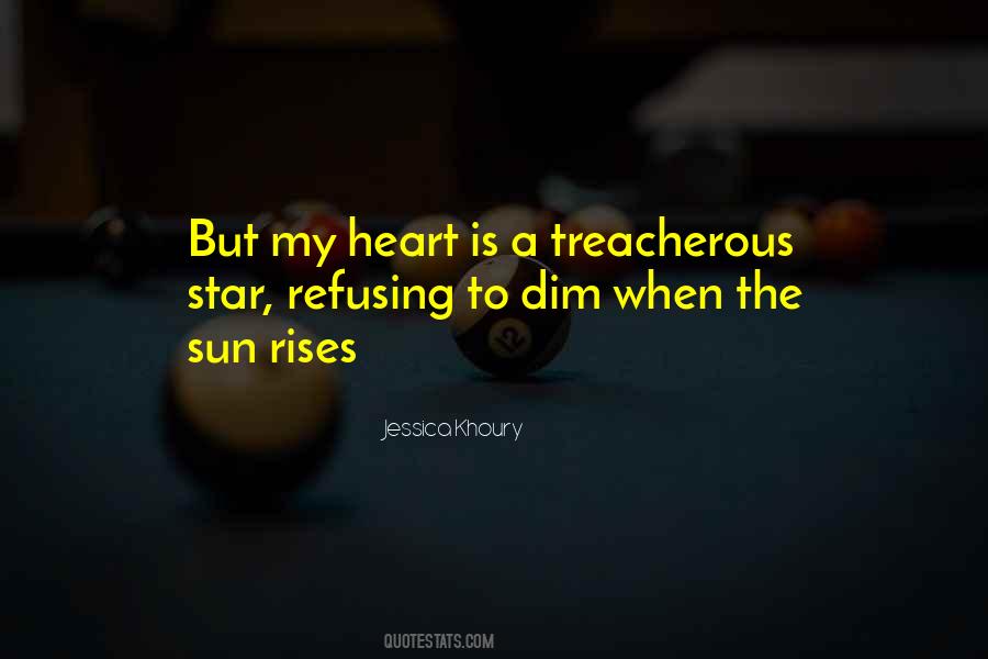 Treacherous Heart Quotes #66939