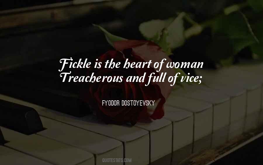 Treacherous Woman Quotes #1366432