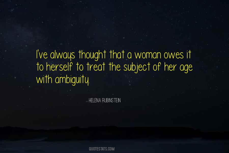 Treat A Woman Quotes #1553099