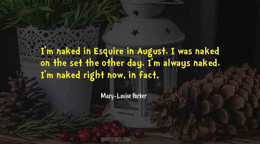 Quotes About August 1 #17527