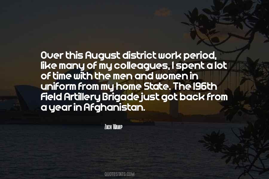 Quotes About August 1 #42762