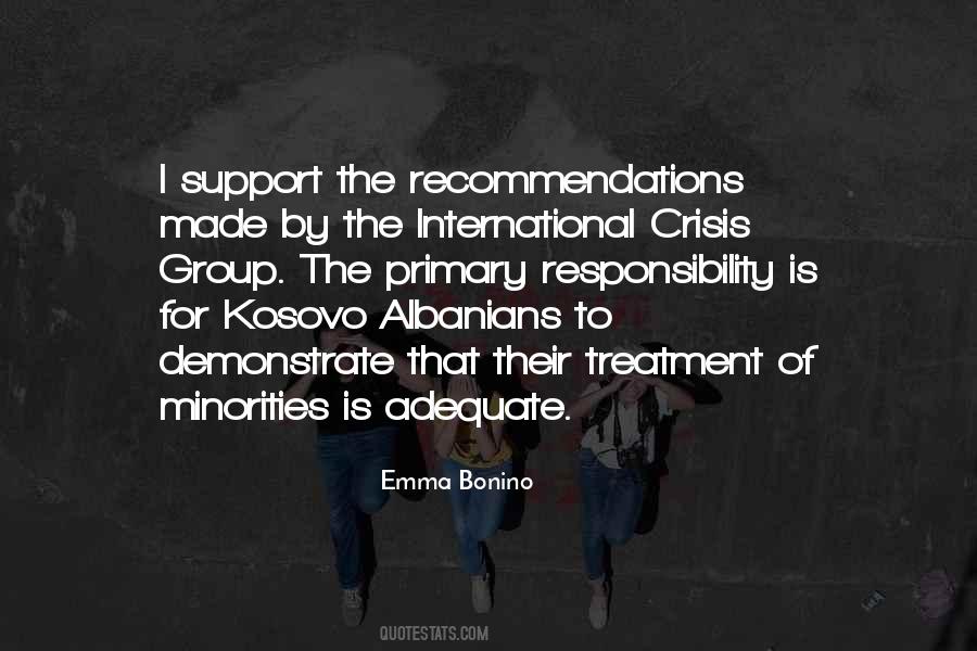 Treatment Of Minorities Quotes #229117