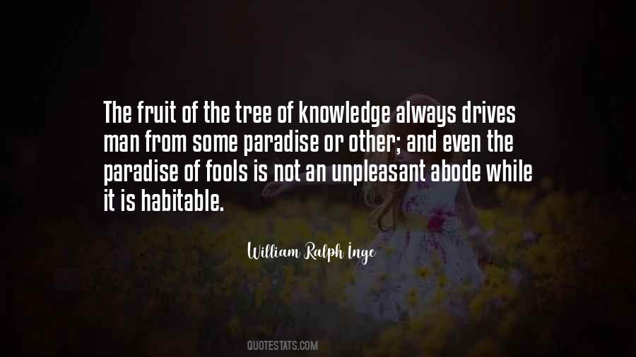 Tree Knowledge Quotes #39810