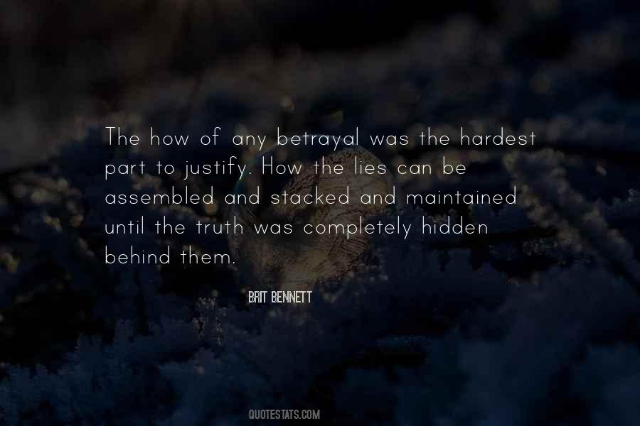 Quotes About Betrayal And Lies #1788259