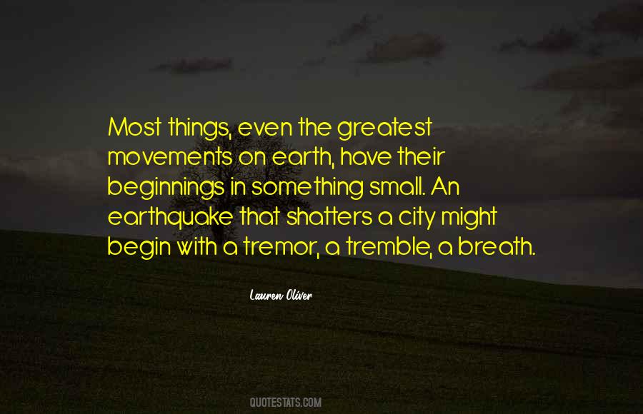 Tremor Quotes #312390