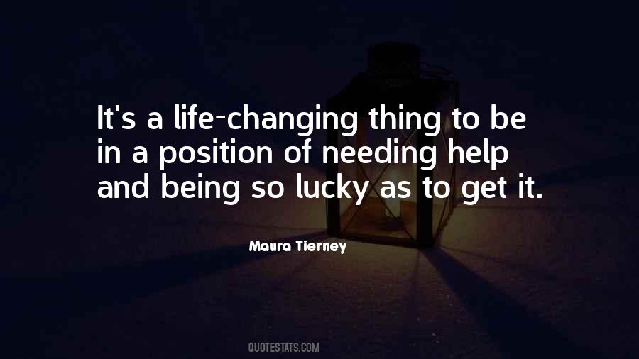 Quotes About Being So Lucky #1266835