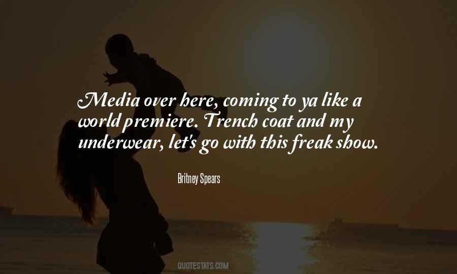 Trench Coat Quotes #1061476 Trench Coat Quotes #1061476
